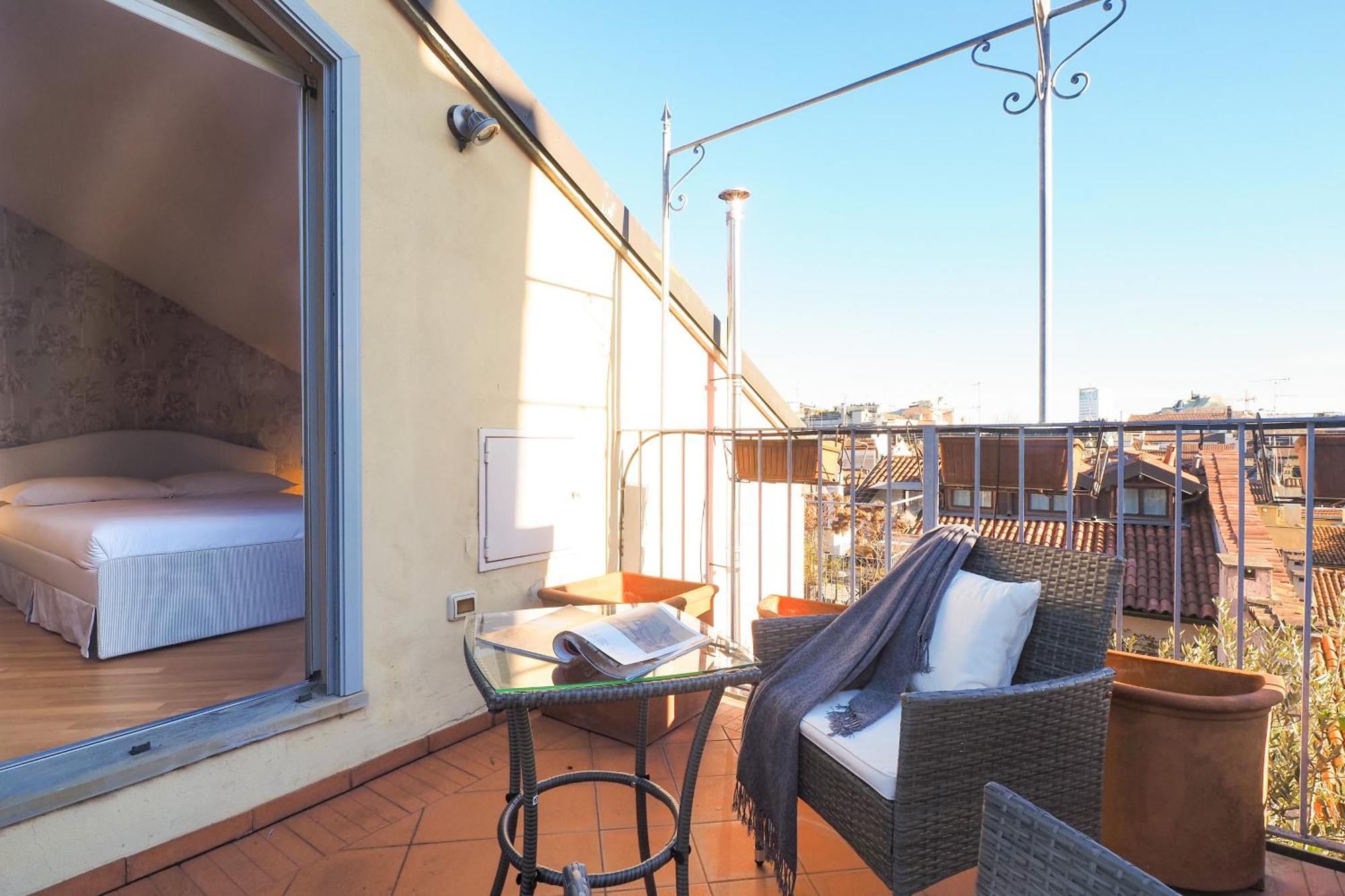 Splendido Attico Con 2 Terrazzi In Brera * Mailand